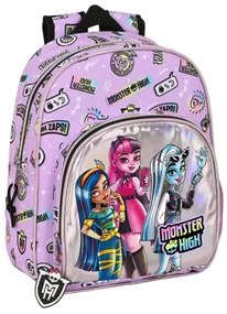 Zaino Scuola Monster High Best boos Lilla 28 x 34 x 10 cm