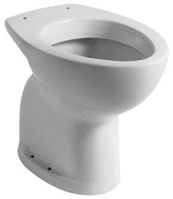 Vaso WC distanziato comoda, sedile incluso P 58 x L 38.5 x H 49 cm bianco