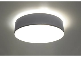 Plafoniera argentata ø 55 cm Atis – Sollux