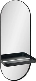 Specchio da parete con ripiano 25x60 cm Olbia – House Nordic