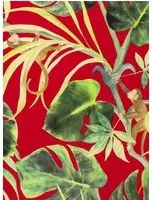 Clarke & Clarke Carta da parati Monkey Business - Rouge