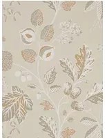 Blätter Tapete Warwick von Sanderson - Linen