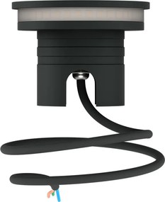 Faretto LED interrato da Giardino 6W IP67 Luce Radente 360°- Antracite