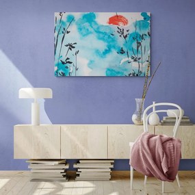 Quadro su tela – Pittura del cielo giapponese