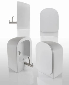 Antonio Lupi Design Komodo4 Bidet Monoforo Sospeso In Ceramica Bianco Satinato