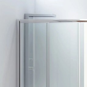 Box doccia per vasca 140x90cm apertura a scorrimento P2000S - KAMALU