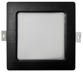 Lampada LED da incasso SQUARE LED/6W/230V 4000K 12x12 cm nero
