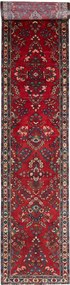Hamedan Tappeto 100 x 600 Rosso (Iran) Annodato A Mano