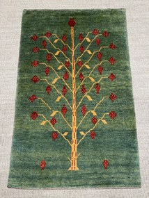 Gashguli Tappeto persiano 80x120 Verde (Iran) Annodato A Mano
