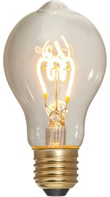 Lampadina LED calda a filamento dimmerabile E27, 4 W Spiral Filament - Star Trading