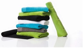 Telo da bagno nero , 70 x 140 cm Classic - Zone