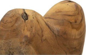 Scultura Dobu In Teak Riciclato Cm 20X12X37 (Pezzi Unici - Non Rip. In Serie)