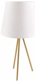 Lampada da tavolo ELENA 1xE27/20W/230V bianco