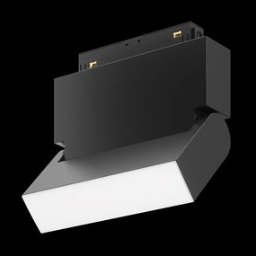 Base Di Illuminazione Basic Per Binario Moderno Alluminio Nero 10W Luce Calda