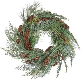 Ghirlanda natalizia verde ⌀ 34 cm ASTURIA Beliani