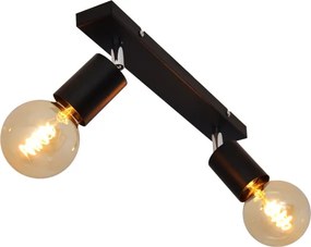 Luce Spot TUNE 2xE27/20W/230V nero