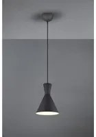 Sospensione Per Isola Enzo Doppio Cono Nero Trio Lighting