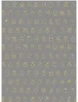 Eijffinger Carta da parati Lady Bug - Braun Grau Gold