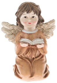 Statuetta di angelo con libro, altezza 10,5 cm - Dakls
