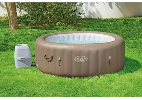 Idromassaggio da esterno gonfiabile BESTWAY LAY-Z-SPA Palm Springs Airjet beige Ø 196 H 71 cm