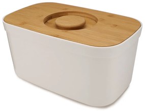Cestino per pane bianco con coperchio in legno Cestino - Joseph Joseph