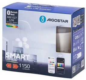 SET 2x Lampadina LED dimmerabile MESH Smart A60 E27/12W/230V 2700-6500K - Aigostar