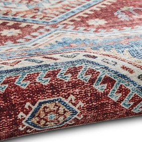 Tappeto rosso/beige 225x60 cm Topaz - Think Rugs