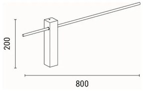 Applique a LED LED/10W/230V 3000K