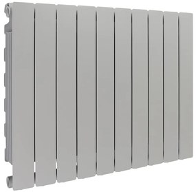 Termosifone in alluminio 10 elementi interasse 600 mm PRODIGE MODERN silver