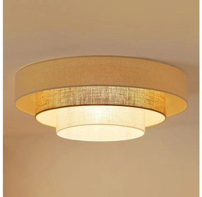 Brilagi-Plafoniera LED DENVER LUNETA LED/12W/230V diametro 60 cm beige/color crema