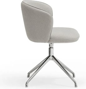 Set di sedie da pranzo grigio chiaro in imbottito 2 pz Add – Teulat