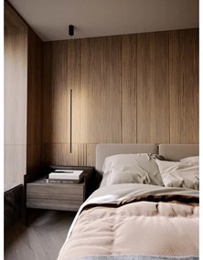 Redo 01-3116 - Lampadario LED a sospensione con filo TABOO LED/9W/230V nero