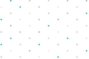 Carta da parati – Piccoli punti colorati