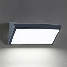 Brilagi-LED RGBW Applique da esterno TRIANGLE 1xE27/15W/230V antraciteIP65