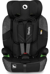 Lionelo - Seggiolino auto LEVI ONE i-Dimensioni 76-150 cm nero/grigio