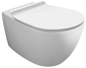 Wc singolo sospeso Simas Vignoni Rimless in ceramica bianco lucido