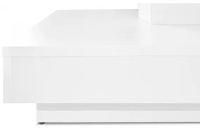 Tavolino NENANI 34x70 cm bianco/quercia wotan