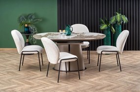 Set di tavolo pieghevole Robinson + 4 sedie K507 crema