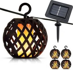 Catena LED solare 60xLED/2m IP44