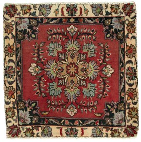 Shiraz Tappeto persiano 60x60 Rosso (Iran) Annodato A Mano