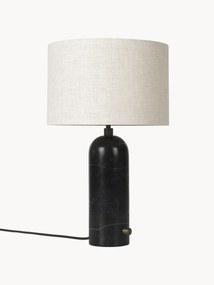 Lampada da tavolo grande con luce regolabile e base in marmo Gravity, varie misure