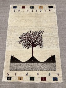 Gashguli Tappeto persiano 90 x 140 Beige (Iran) Annodato A Mano