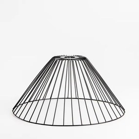 Paralume universale CURITIBA Ø 45 cm, nero