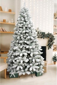 Albero di Natale artificiale innevato Ganna H 240 cm x ø 137 cm