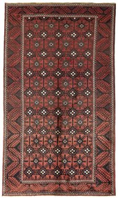 Turkmen Tappeto 290 x 170 Rosso (Iran) Annodato A Mano