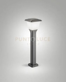 Lena paletto grigio scuro cm.60 attacco e27 ip65