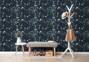 Carta da parati – Bellissime farfalle in versione blu