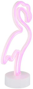 Globo 28064 - Decorazione da tavolo LED Neon FLAMINGO LED/2W/3xAA