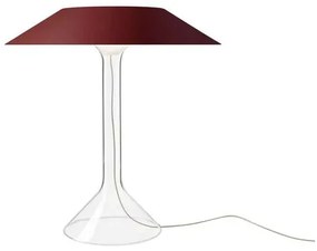 Chapeaux M Lampada da Tavolo Dark Red - Foscarini