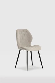 Set di sedie da pranzo color color crema 4 pz Milu - Marckeric